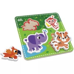 Puzzle de forme - Animale de la zoo