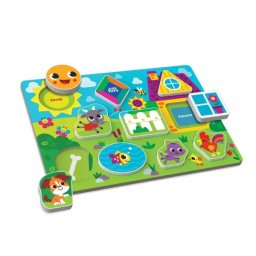 Kids Hits: Puzzle de potrivire forme din lemn - Fermă