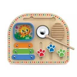 Hits pentru copii: Tablă pentru instrumente muzicale din lemn - Melodiile lui Leo