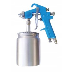 Pistol de vopsit, vas inferior, metalic, 1/4"", 5 bar, 0.6 L, 1.5 mm, Richmann