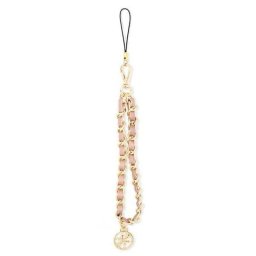 Snur telefon Guess Heishi Beads alb/negru
