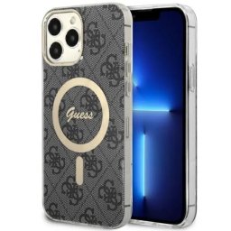 Husa Guess GUHMP13XH4STK iPhone 13 Pro Max 6.7" black/black hardcase 4G MagSafe