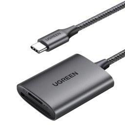 Card reader CM401 USB C 5Gb/s SD/TF Gri