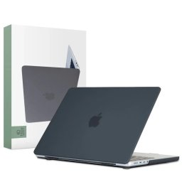 Etui hardshell Tech Protect pentru MacBook Pro 14.2" A2442, negru mat, material poliweglan, TPE