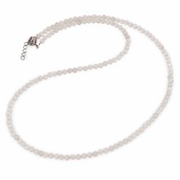 Colier Citrin sfere fatetate 3mm cu argint 925