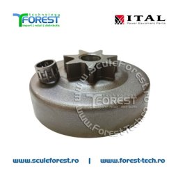 Carcasa ambreiaj compatibila pentru drujba Stihl MS290, MS310, MS360, MS390 cu pinion fix si rulment pas .3/8