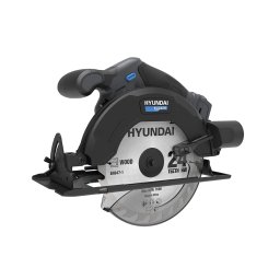 Fierastrau circular de mana cu acumulator 20V Hyundai CS20S-165, adancime max. de taiere 55 mm la 90°, panza de 165 mm, livrat fara acumulator si incarcator