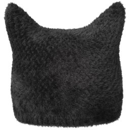 Kangol, Caciula faux fur pointed, Negru