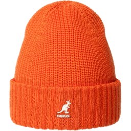 Kangol, caciula lana merino, Portocaliu