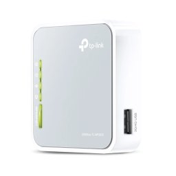 TP-Link TL-MR3020 router wireless Fast Ethernet Bandă unică (2.4 GHz) 4G Argint, Alb