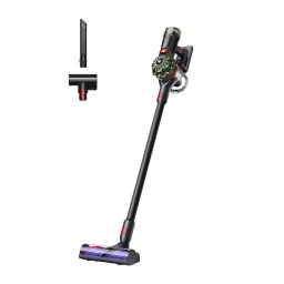 Aspirator vertical fara fir Verde Army/Negru