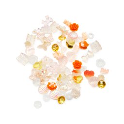 Figurine 3D volumetrice pentru manichiură, set de 50 bucăți D12
