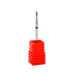 Bit din metal dur, brâu rosu, F Small Flame