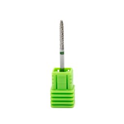 Bit din metal dur, flacără, brâu verde, C Small Flame