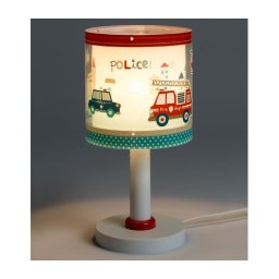 Dalber 60611N – lampă de veghe LED pentru copii POLICE, 1xG4/4W/230V, multicoloră