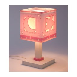 Dalber MOONLIGHT 63231NS - Lampă de noptieră LED pentru copii, 1xG4/4W/230V, roz