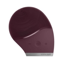 Perie de curățare facială SONIVIBE Concept SK9101, 2W/5V, 250 mAh, IPX7, roșie