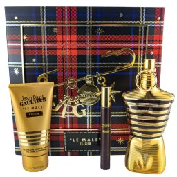 Jean Paul Gaultier Le Male Elixir Set cadou pentru bărbați 125 ml EDP ​​+ EDP 10 ml + gel de duș 75 ml