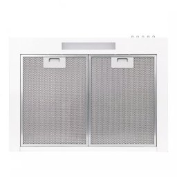 Hota Hota Decorativa, 50 cm, 315 m³/h, 3 Trepte, Filtru Aluminiu, Iluminare LED, 58 dB, Argintiu, Touch Control