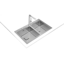 Chiuveta bucatarie Teka Premium Zenit RS15 2B 86 cu 2 cuve, 860x520cm, inox -ZENIT RS15 2B 86