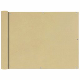 Prelata pentru balcon, material textil oxford, 90x400 cm, bej