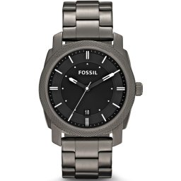 FOSSIL Ceas analogic 'Machine' gri grafit