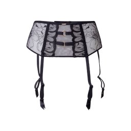 Chantelle Suport de ștrampi 'FLEURS' negru