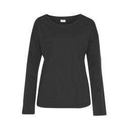 LASCANA Bluză de noapte negru