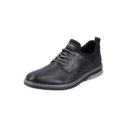Rieker Pantofi cu șireturi sport gri / negru