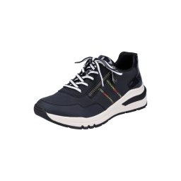 Rieker Sneaker low albastru noapte / verde deschis / roșu / alb