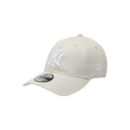 NEW ERA Șapcă '9 Twenty New York Yankees' bej deschis / alb