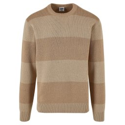 Urban Classics Pulover bej / bej închis