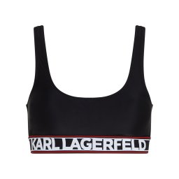 Karl Lagerfeld Sutien costum de baie roșu / negru / alb