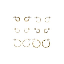 PIECES Cercei 'PCDIONA' auriu