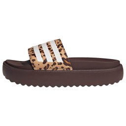 ADIDAS PERFORMANCE Flip-flops 'Adilette' maro cappuccino / maro închis / alb