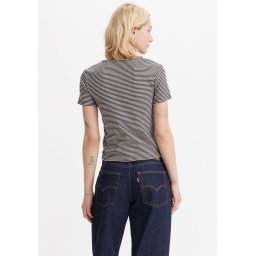 LEVI'S ® Geacă tricotată negru / alb