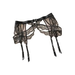 PETITE FLEUR GOLD Suport de ștrampi negru