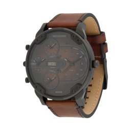 DIESEL Ceas analogic 'Mr. Daddy' maro / negru