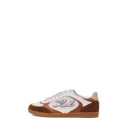 Karl Lagerfeld Sneaker low 'Kandidate Signia' maro / maro caramel / alb