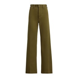 Polo Ralph Lauren Pantaloni cu dungă oliv