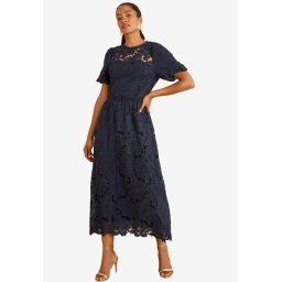 love & roses Rochie bleumarin