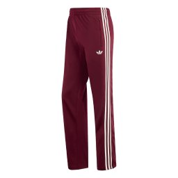 ADIDAS ORIGINALS Pantaloni 'Firebird' roșu vin / alb murdar