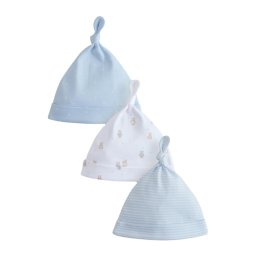 Next Căciulă maro cămilă / albastru deschis / alb