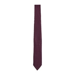 Next Cravată roșu burgundy