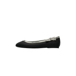 Karl Lagerfeld Balerini negru / alb