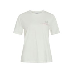 VILA Tricou 'VISYBIL' roz amestecat / negru / alb