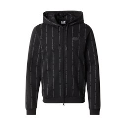 EA7 Emporio Armani Hanorac gri deschis / negru