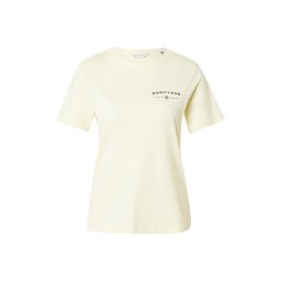 GANT Tricou galben deschis / negru