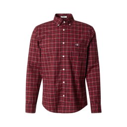 GANT Cămașă 'CLASSIC' roșu / roşu închis / negru / alb