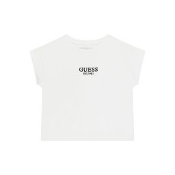 GUESS Tricou negru / alb